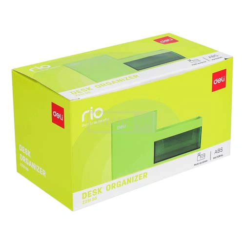 DELI RIO Office Desk Organizer with 4-compartments No.25150